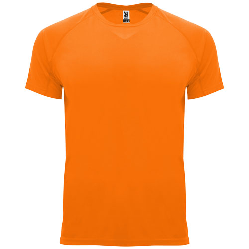 T-shirt sport Homme personnalisé 135gr Bahrain ROLY orange fluo